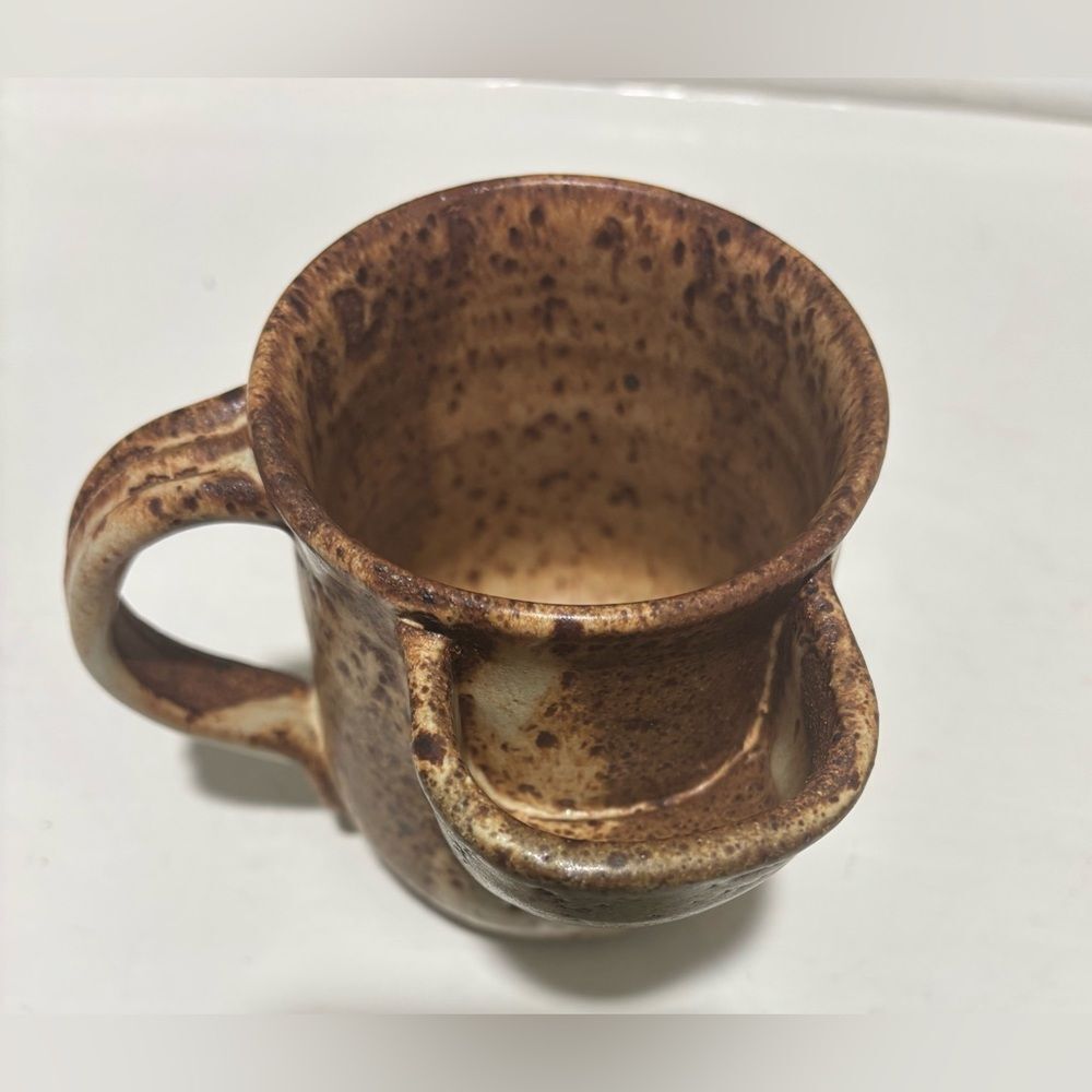 VTG Handmade Pottery Pitcher from Dirty Bird Pottery-Charles Counts - Picture 9 of 13
